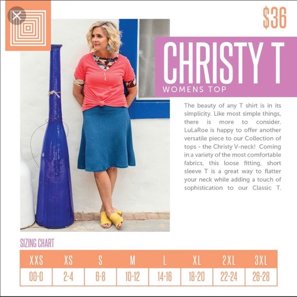 Lularoe Christy T-shirt - Picture 4 of 5
